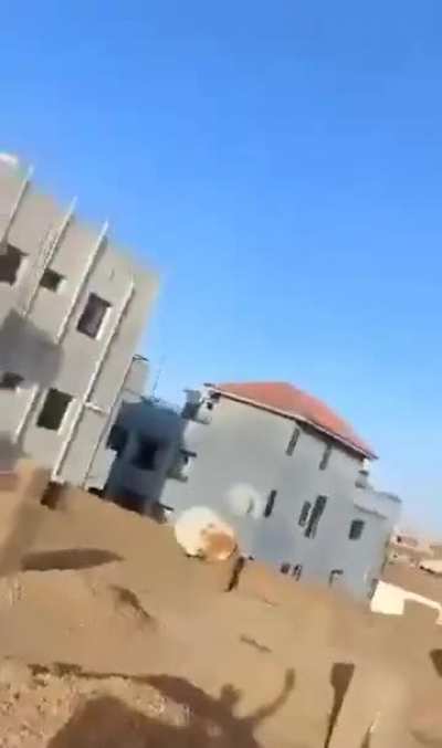 Sudanese warplane is shot down with a MANPAD by the RSF in Eastern Nile