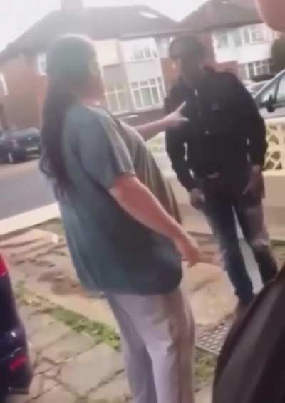 Guy says to another guy “im gonna fuck you up blood” and then….