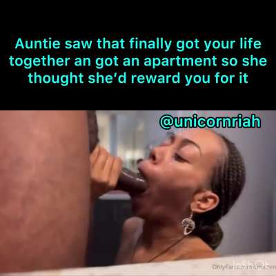 Her reward for you