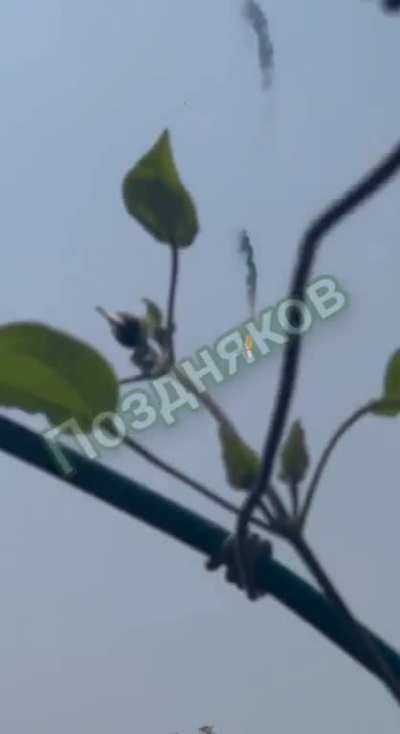 RU POV - Allegedly russian jet was shot down in Voronezh
