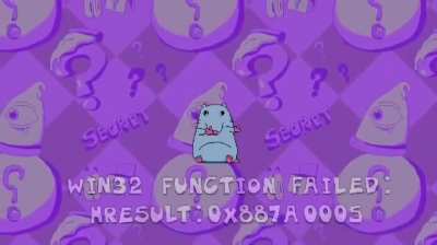 this one video i found on twitter about an eggplant build error screen with brick/a stupid rat dancing