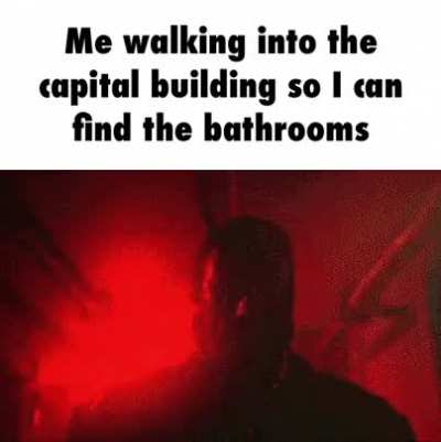 I can't hold it in, I got a weak bladder.