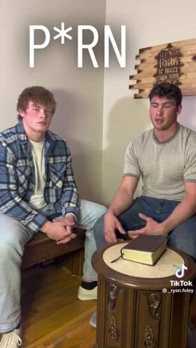 2 minutes of solid cringe: unintentionally hilarous rEaL tAlK with two Christian bros