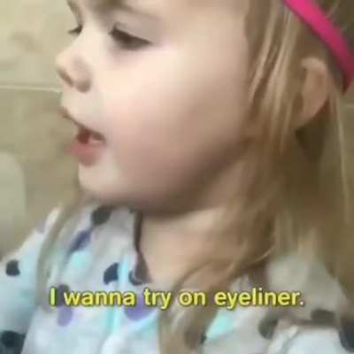 Eyeliner ...