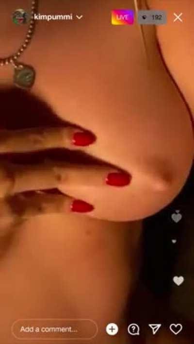 LIVE Insta - Come talk to her, she could use the company
