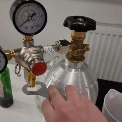 The wrench that my CO2 regulator came with