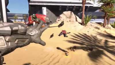 All the 1st person gameplay from the MP reveal