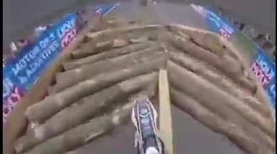 When you have 100% control over bike and no obstacle can stop you.