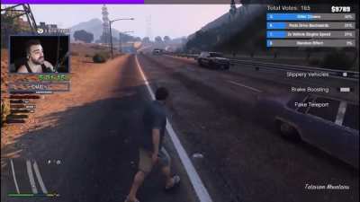 Fake teleport