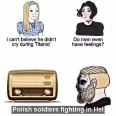 I am not crying, you are crying...
