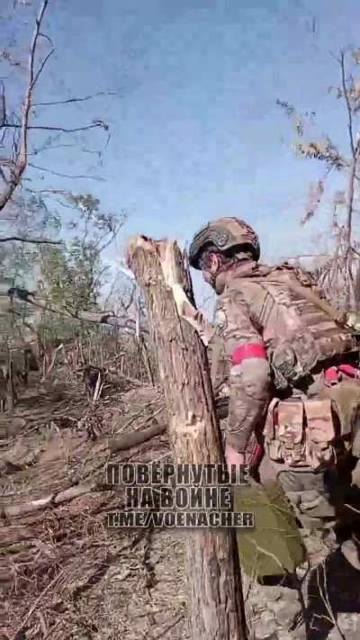 Bodycam footage of Russian soldiers in Zaporizhzhia