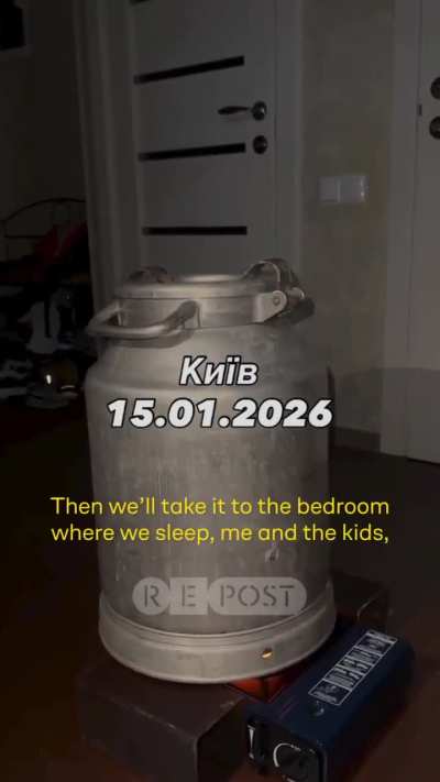 How to survive when your apartment is near freezing. Tips from Kyiv residents.