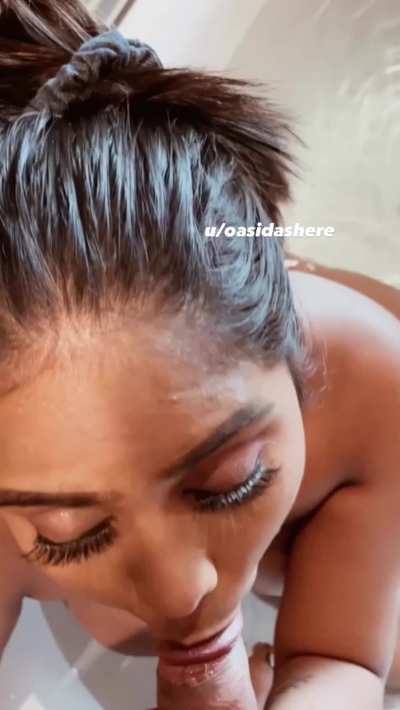 Please fuck my face daddy<wbr>🍆👅💦🤤A<wbr>ll content available on TG! Dm from comments!💋
