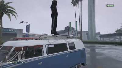 Yeeting in Gta