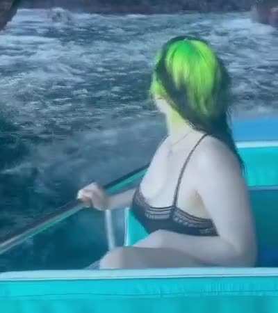 Boat zoomed