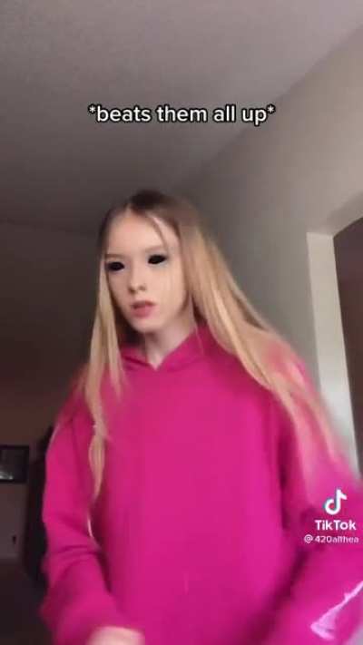 I know its satire but this girl always makes me cringe