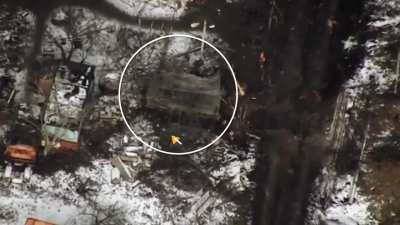 Destruction of the occupiers' ammunition depot