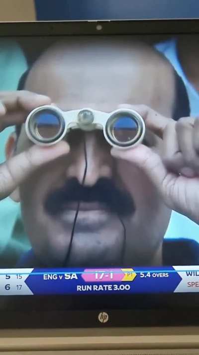 Cameraman having fun