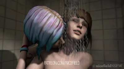 Max and Chloe shower scene WIP (nice<wbr>field<wbr>NSFW) [Life is Strange]