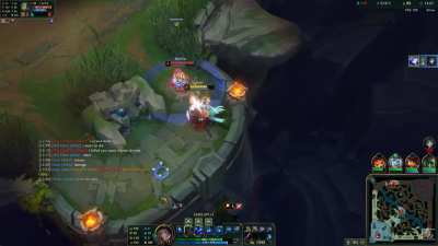 Ashe with Q doing 0 damage to Amumu