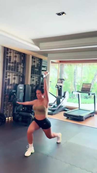Georgina is in shape 🔥