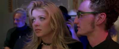 Spike Choker and Deep Cleavage in Urban Legend