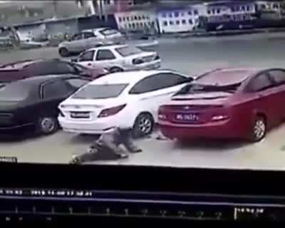 Russian man doesn’t need parachute