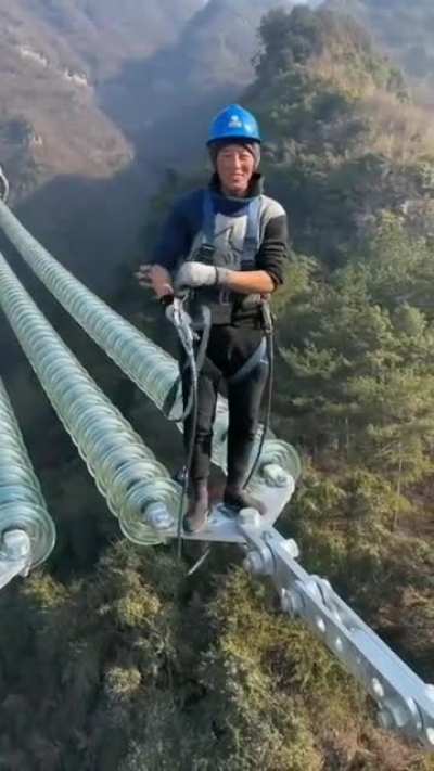 This job requires next level skills and bravery!