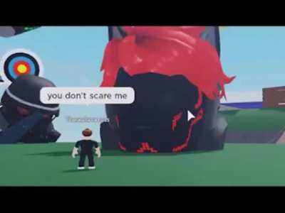 he dont scare him (might be a repost)