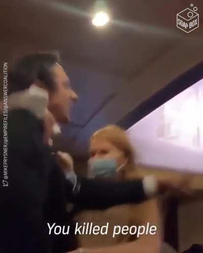“A million Iraqis are dead because you lied, my friends are dead because you lied, you need to apologize!” - Iraq war veteran Mike Prysner confronts George W. Bush at his red carpet event