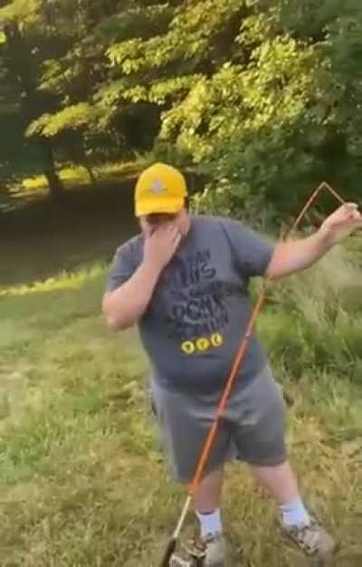 Broken fishnet
