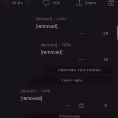 was browsing r/rickandmorty... and I found this and went down into to comments to see and all of them have been deleted..
