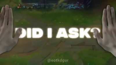 When my racist pdf botlane edaters start flaming in team chat (i am korean)