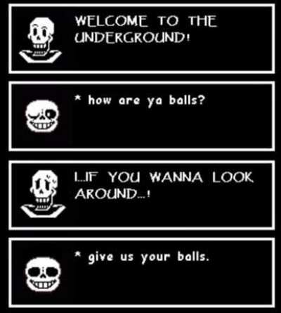 haha balls hahahaha