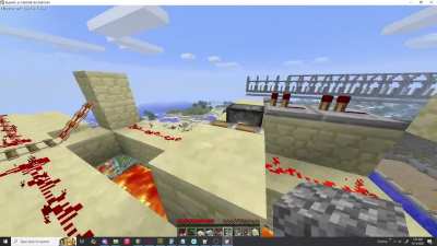 Can anyone help me out with this red stone counter? it should perfectly match the creative world but it doesn’t work.