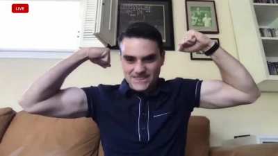 I never knew Ben Shapiro was buff