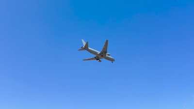 KC-46 Pegasus over Amarillo