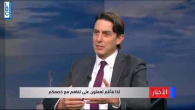 Lebanese journalist interview to Israeli-born US envoy Amos Hochstein: 