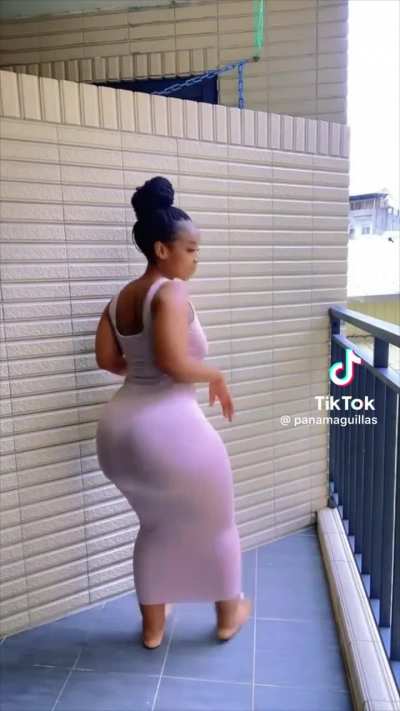 Big African ass