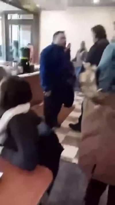 Man lets Democrats know what he thinks of them.