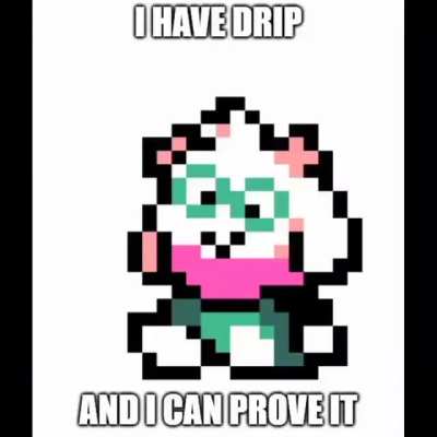 ralsei be drippin tho sheeeeeesh