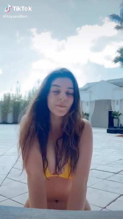 Yellow bikini 3