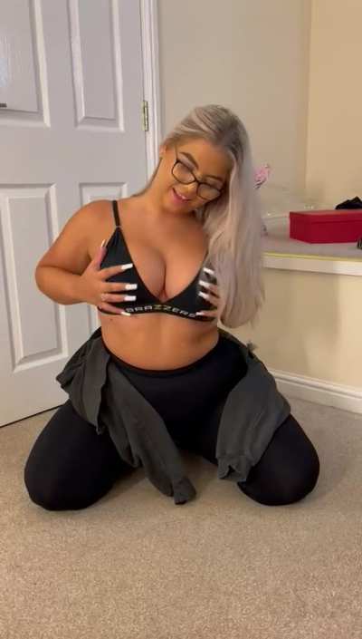 I hope you never get tired of seeing my boobs