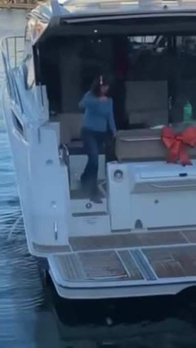 Mary was drinking and boating again....