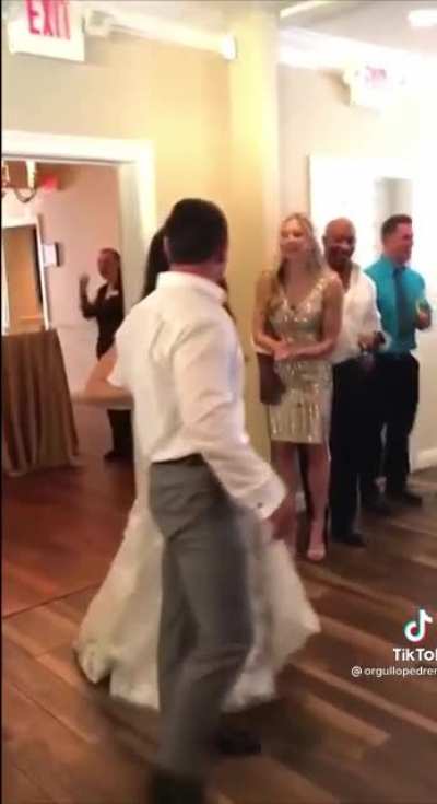 What a way to start your marriage!
