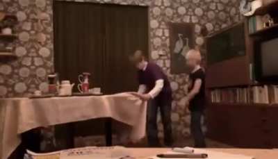 What a trick!