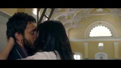 Kissing Imran Khan