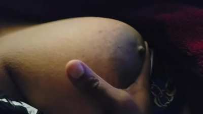 Amateur MILF's Areolas are so Big, You Won't Believe What Happens Next! Watch as she Enjoys Nipple Play and Tit Worship in this Hot Ebony Huge Tits Natural Tits Porn!
