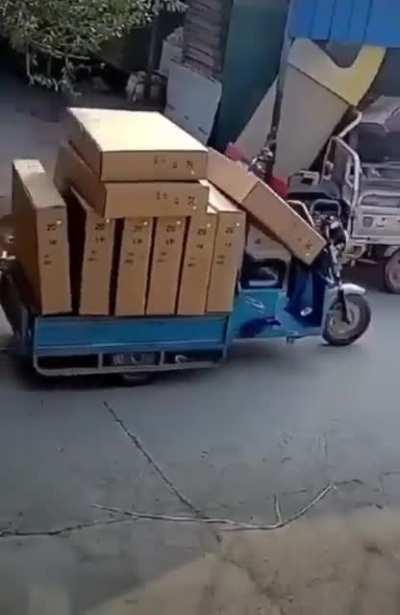 Man was loading
