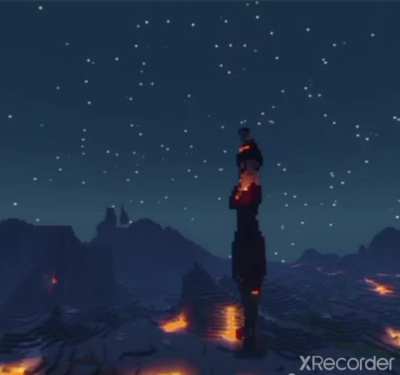 Someone recreated the avatar intro in minecratt
